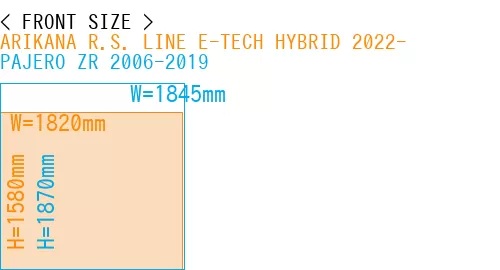#ARIKANA R.S. LINE E-TECH HYBRID 2022- + PAJERO ZR 2006-2019